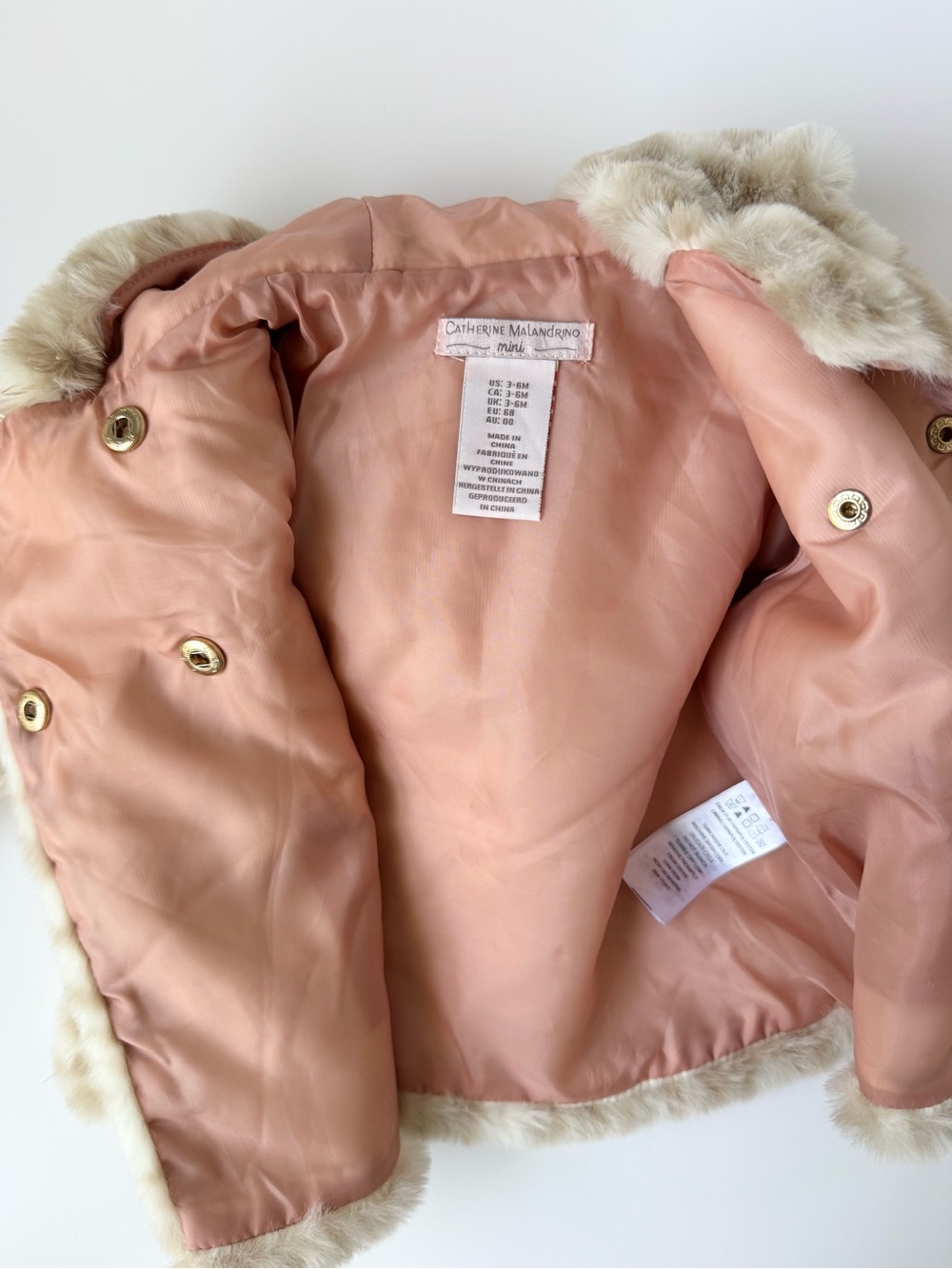 Catherine Malandrino Cheetah Print Hooded Peacoat - Picture 6 of 7